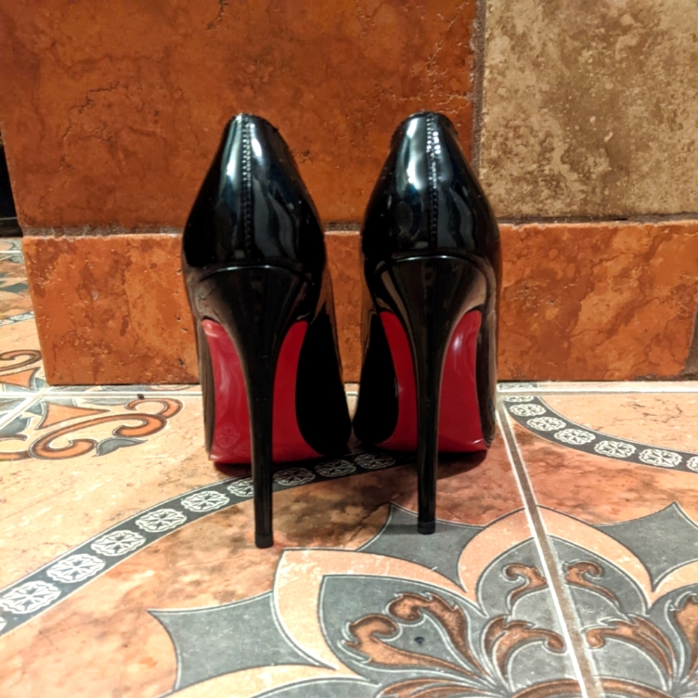 Lovirs Red bottom stiletto pumps